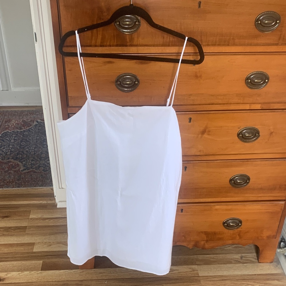 H&M White Mini Dress